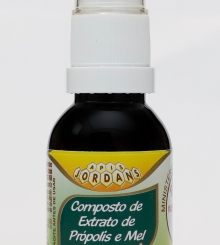 COMPOSTO DE EXTRATO DE PRPOLIS E MEL 30 ML SPRAY CONSENTRADO +30% DE PRPOLIS 